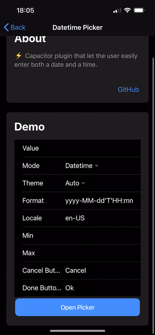 iOS Demo