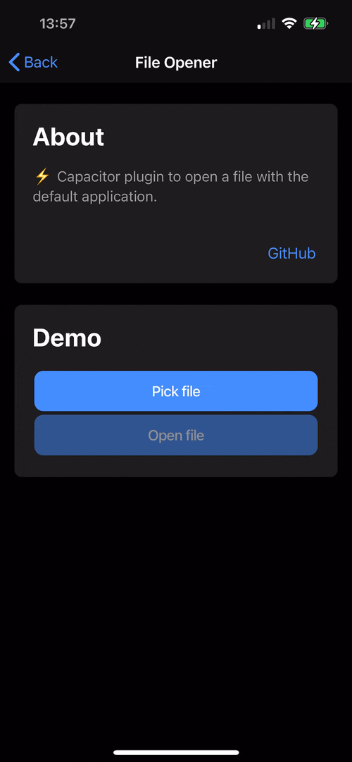 iOS Demo